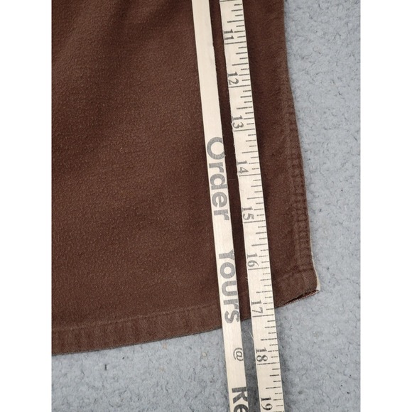 Vintage Davy Crockett Shirt Boys 4 Brown Fringe Lace Up Pioneer Costume 50s 60s - Picture 9 of 12